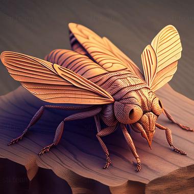 3D model Cicadinae (STL)